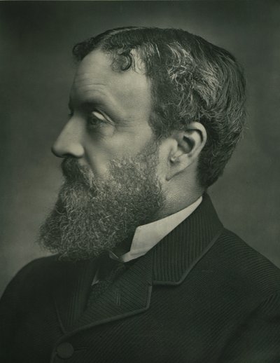 Çok Saygıdeğer Sir Michael Edward Hicks-Beach, Baronet, c1899. by Russell and Sons