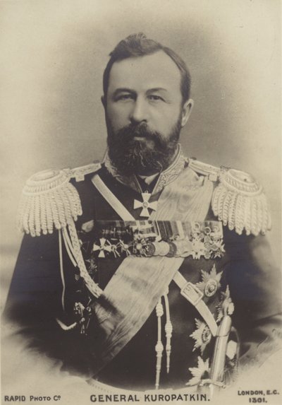 Genel Kuropatkin by Russian Photographer