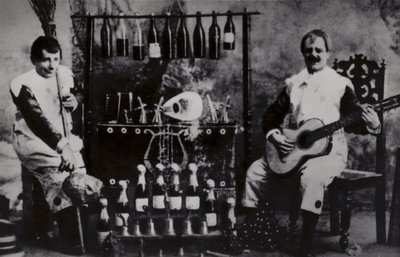 Ivan Radunsky ve Felix Kortezi, Bim-Bom olarak bilinen Rus sirk palyaço ikilisi by Russian Photographer