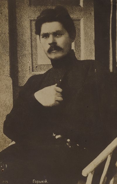 Maxim Gorky, Rus ve Sovyet yazar ve politik eylemci by Russian Photographer