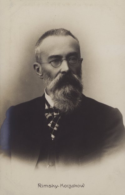 Nikolai Rimsky-Korsakov, Rus besteci. by Russian Photographer