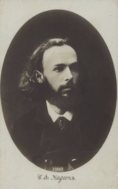 Semyon Nadson, Rus şair by Russian Photographer