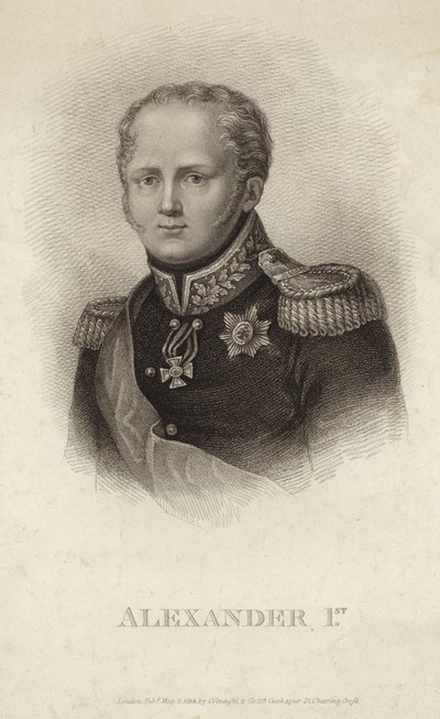 Alexander 1 - Rusya İmparatoru (1777-1825) by Russian School