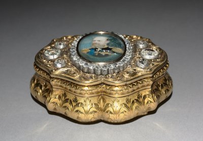 Kutu, Goffert tarafından yapılmıştır, c.1850 by Russian School