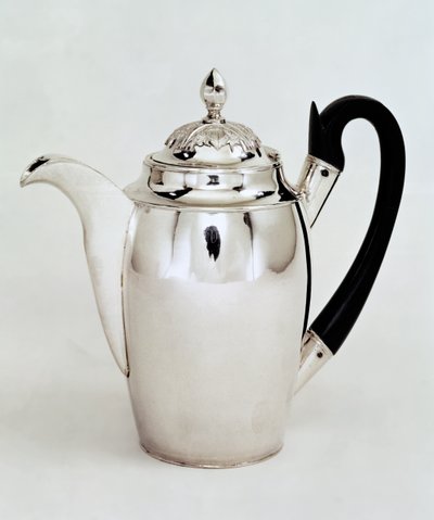 Çikolatalı kap, Leningrad, 1804 (gümüş) by Russian School