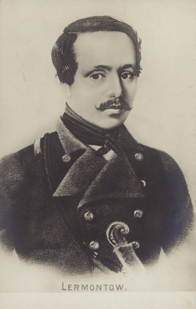 Mihail Lermontov by Russian School