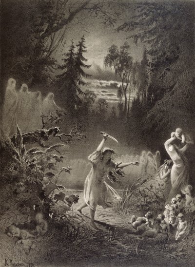 Korkunç İntikam, 1874 by Russian School
