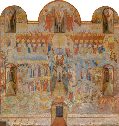 Son Yargı, Ayasofya Katedrali, Vologda by Russian School