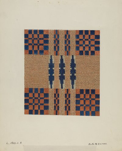 Yatak Örtüsü Detayı by Ruth M. Barnes