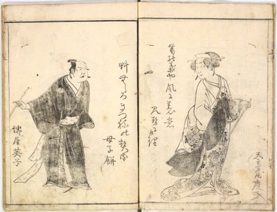 Sahnedeki Kabuki Oyuncuları, 1784., 1784. by Ryukosai