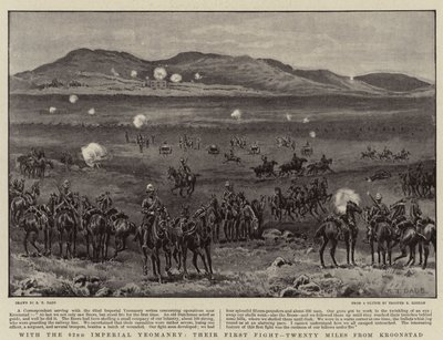 62. Imperial Yeomanry ile, İlk Dövüşleri, Kroonstad