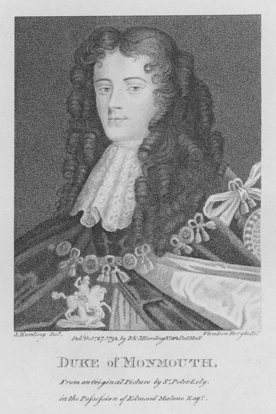 Monmouth Dükü (gravür) by S. (after) Harding