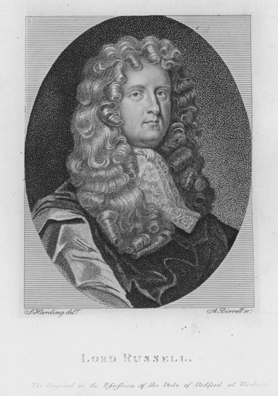 Lord Russell (gravür) by S. (after) Harding