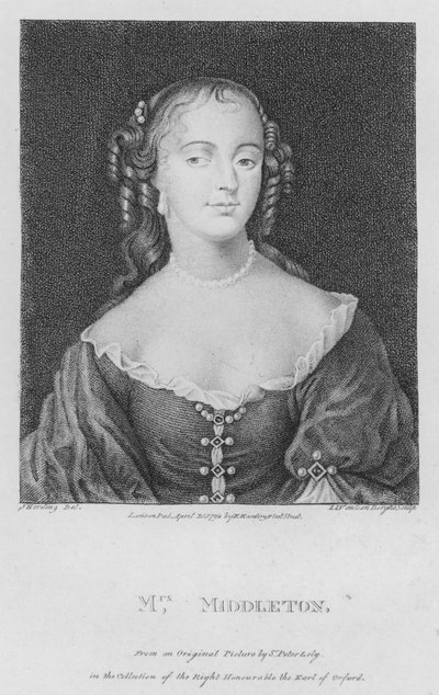 Bayan Middleton (gravür) by S. (after) Harding