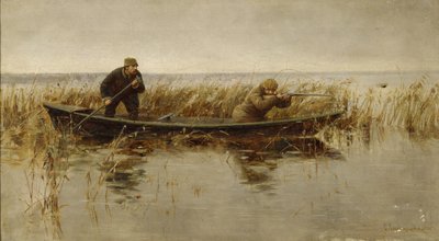 Ördek avı, 19. yüzyılın ikinci yarısı by S. Silvanovich