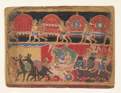 Krishna ve Kshatriya Bakireleri Dwarka