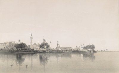 95. Fuah, Nil üzerinde, 1843. by Sabatier