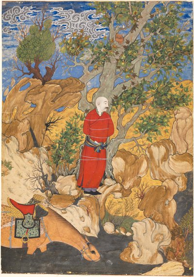 Aulad Bir Çınar Ağacına Bağlanmış, Firdevsî'nin Şehnâmesinden by Sadiqi Bek