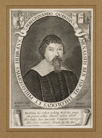 Menasse ben İsrail 1604-1657 by Salom Italia