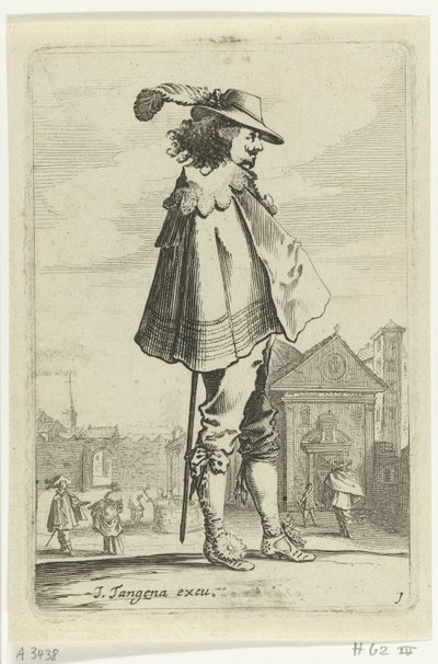 Daimi Memur ve Profil Silahlı subaylar ve askerler (dizi adı) by Salomon Savery