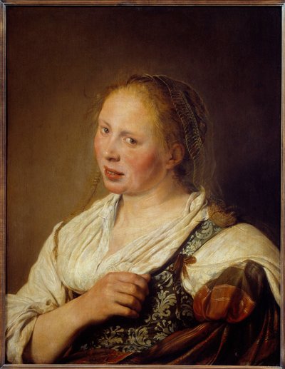 Genç Flaman Köylü Portresi Tablosu Solomon de Bray (1597-1664) by Salomon de Bray