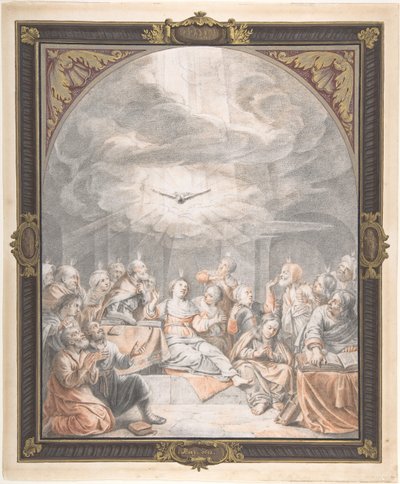Pentekost, 17. yüzyılın başlarından ortalarına kadar. by Salomon de Bray