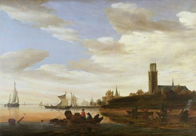Haarlem, 1667 by Salomon van Ruisdael or Ruysdael