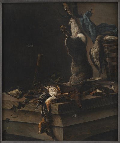 Natürmort Ölü Oyun by Salomon van Ruysdael