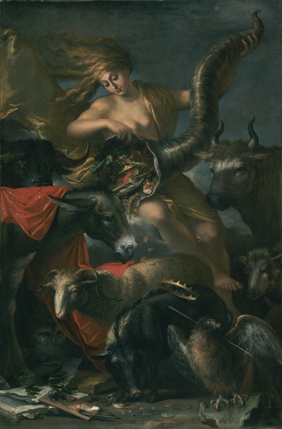 Servet Alegorisi by Salvator Rosa