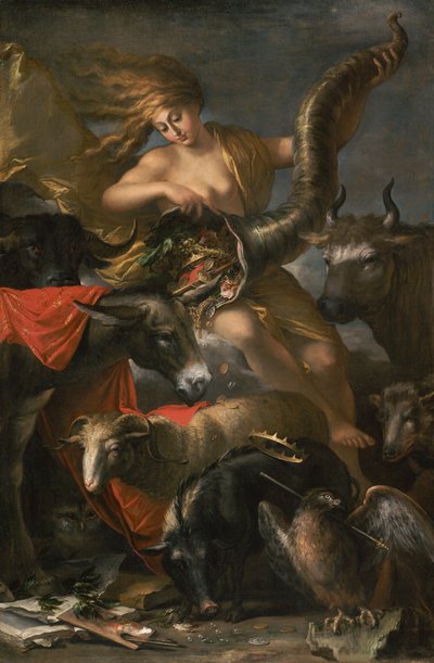 Fortune Alegori, c.1658-9 by Salvator Rosa
