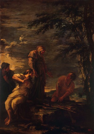 Demokritos ve Protagoras, 1663-1664 by Salvator Rosa