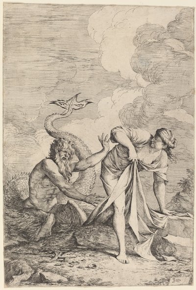 Glaucus ve Scylla by Salvator Rosa