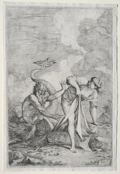 Glaucus ve Scylla, c. 1661. by Salvator Rosa
