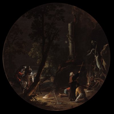 Cadılık Sahneleri: Gece, c. 1645-1649. by Salvator Rosa