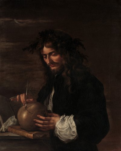 Otoportre, c.1647 (tuval üzerine yağlı boya) by Salvator Rosa