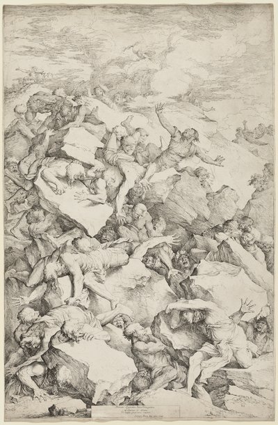 Devlerin Düşüşü by Salvator Rosa
