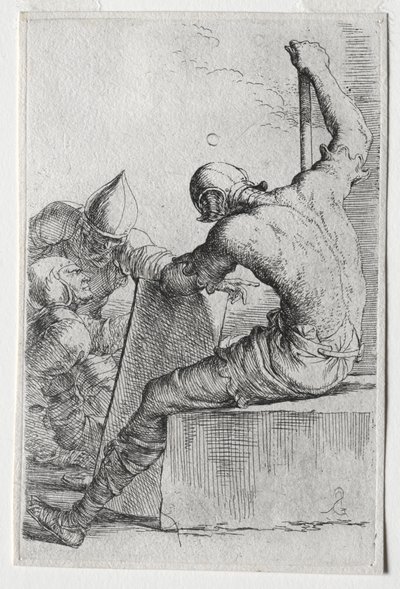 Heykelcik Serisi: Heykelcik by Salvator Rosa