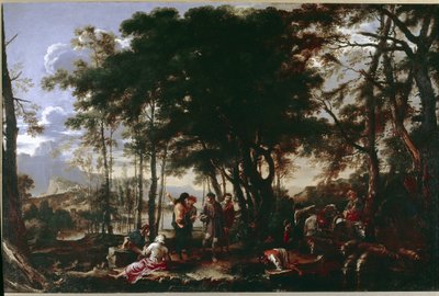 Filozoflar Ormanı. Salvator Rosa