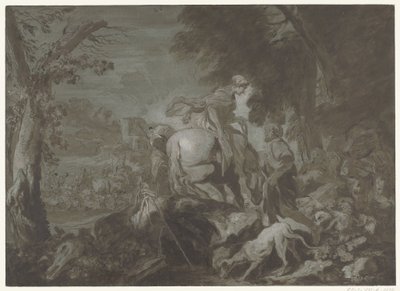 Jacob ve Rachel'a veda by Salvatore Castiglione