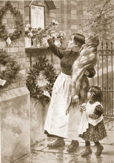 Bir Savaş Tapınağına Hediye (lito) by Samuel (after) Begg