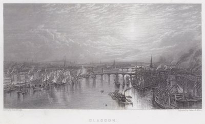 Glasgow (gravür) by Samuel (after) Bough
