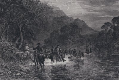 Rob Roy için İllüstrasyon (gravür) by Samuel (after) Bough