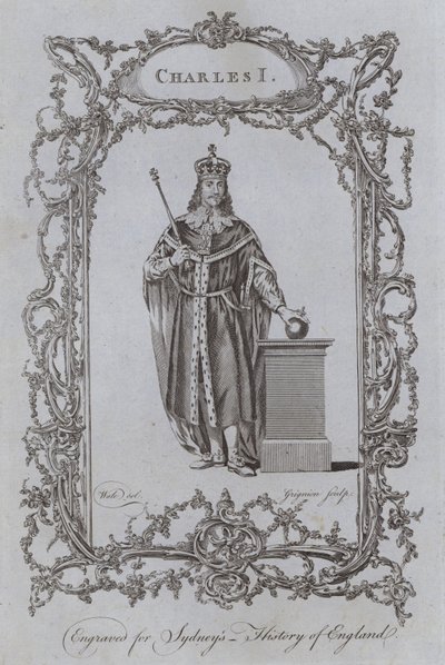 Charles I (gravür) by Samuel (after) Wale