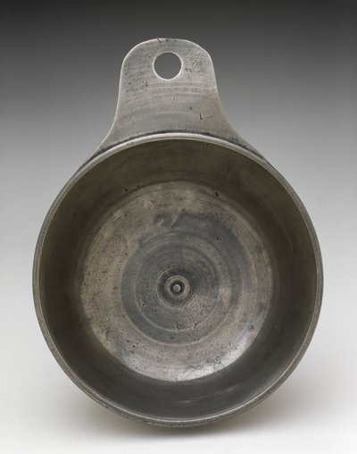 Porringer, c. 1775-1825 (kalay) by Samuel (attr.to) Pennock