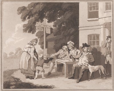 İyilikseverlik, 25 Kasım 1792. by Samuel Alken