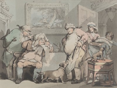 Çalışkan Oburlar, Ekim 1788. by Samuel Alken