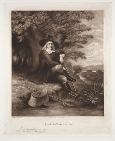 Isaac Walton, 1898. by Samuel Arlent Edwards