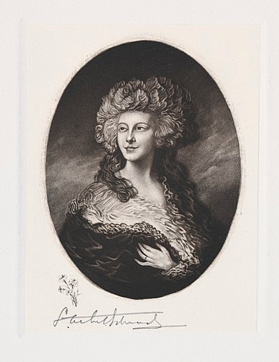 Leydi Mulgrave, 19.-20. yüzyıl. by Samuel Arlent Edwards