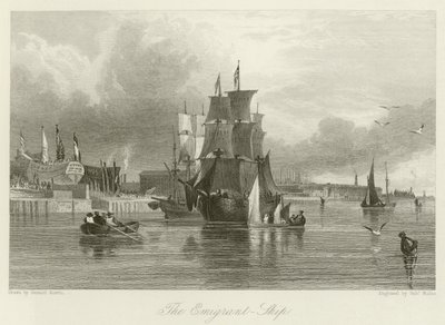 The Emigrant Ship  by Samuel Austin