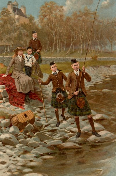 King George V ve Queen Mary'nin küçük çocukları by Samuel Begg